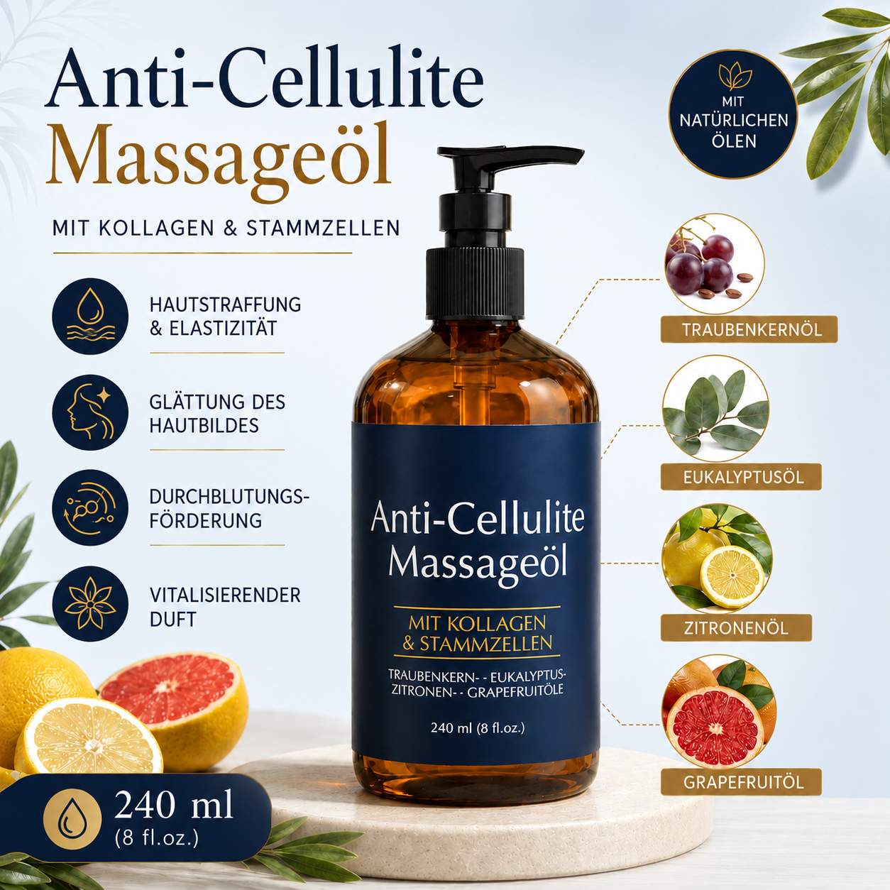 Celluva - Cellulite Massage-Öl