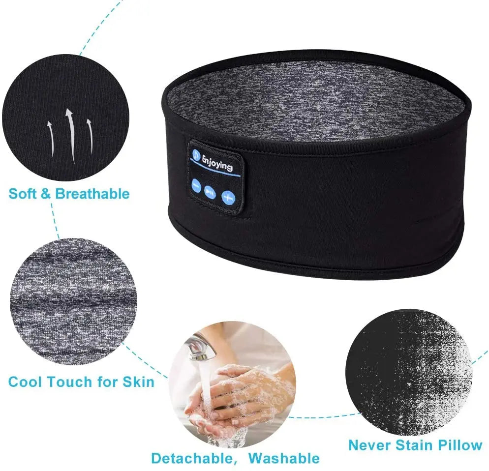 Casque Bluetooth pour dormir, bandeau de sport Novaelia™️