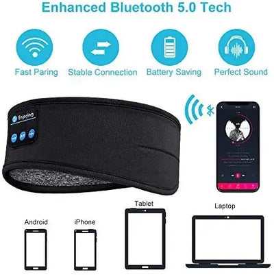 Casque Bluetooth pour dormir, bandeau de sport Novaelia™️
