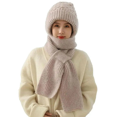 Écharpe coupe-vent avec protection auditive intégrée