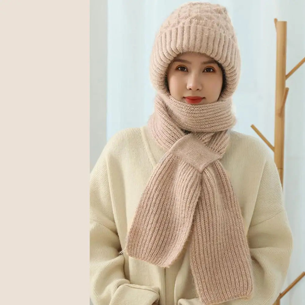 Écharpe coupe-vent avec protection auditive intégrée