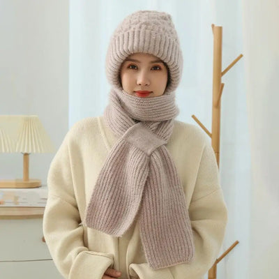 Écharpe coupe-vent avec protection auditive intégrée