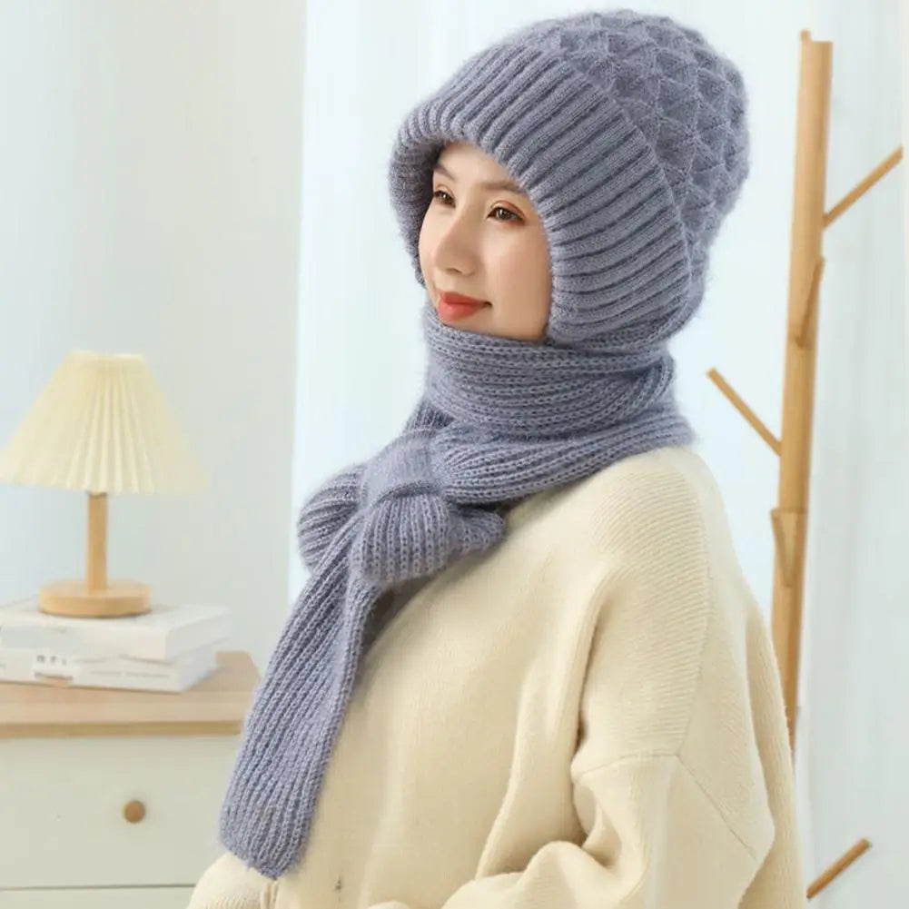 Écharpe coupe-vent avec protection auditive intégrée