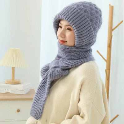 Écharpe coupe-vent avec protection auditive intégrée