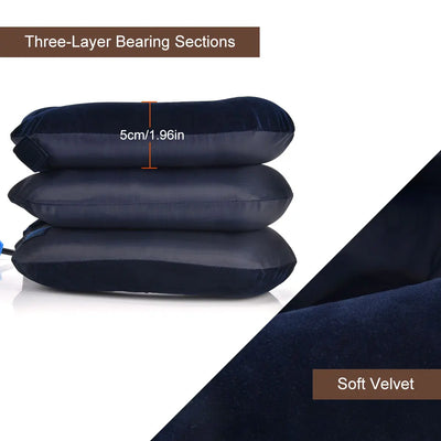 Oreiller Novaelia™ de relaxation gonflable