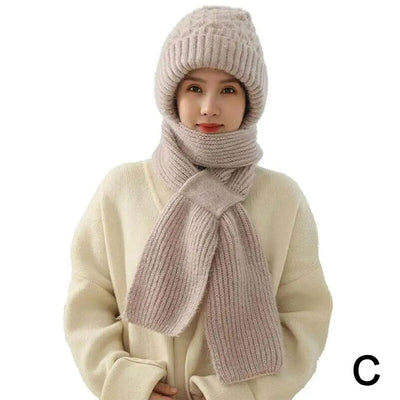 Écharpe coupe-vent avec protection auditive intégrée